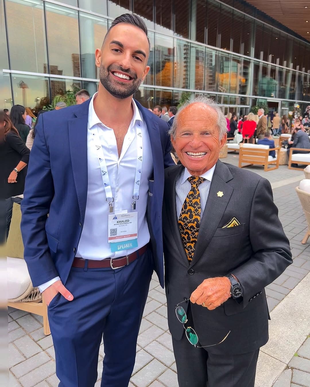 Dr. Alameddine at aesthetic surgery conference